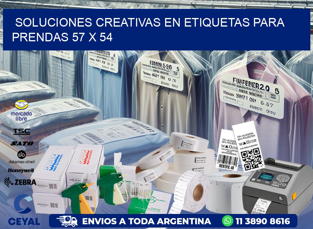 Soluciones Creativas en Etiquetas para Prendas 57 x 54