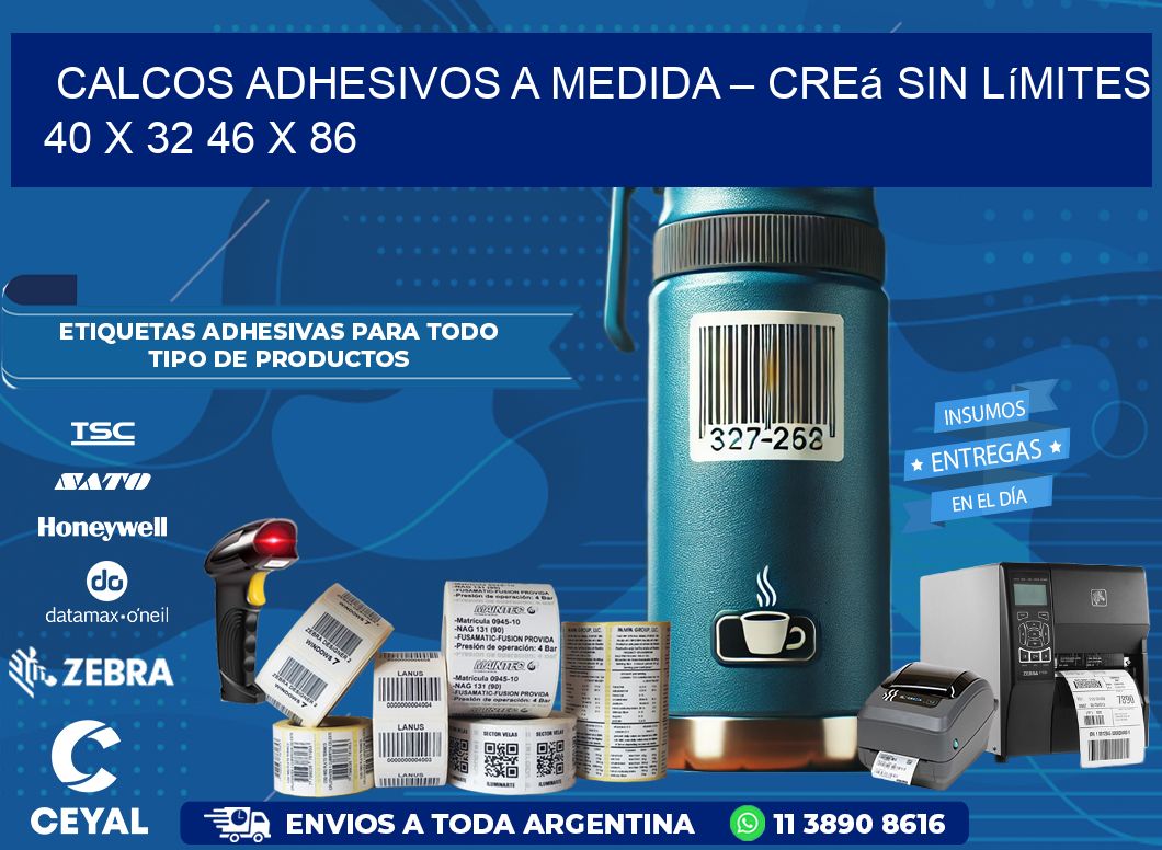 Calcos Adhesivos a Medida – Creá sin Límites 40 x 32 46 x 86