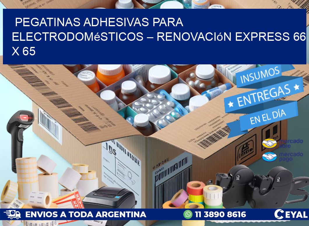 Pegatinas Adhesivas para Electrodomésticos – Renovación Express 66 x 65