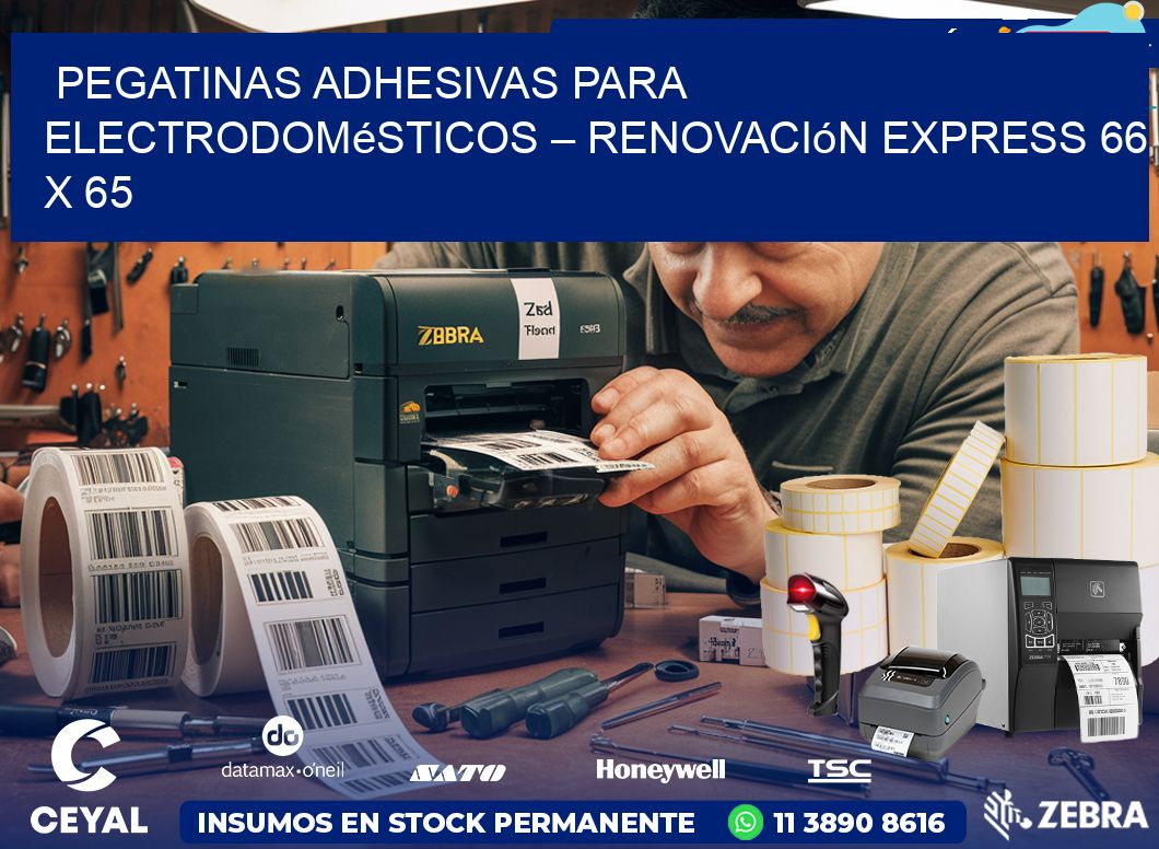 Pegatinas Adhesivas para Electrodomésticos – Renovación Express 66 x 65