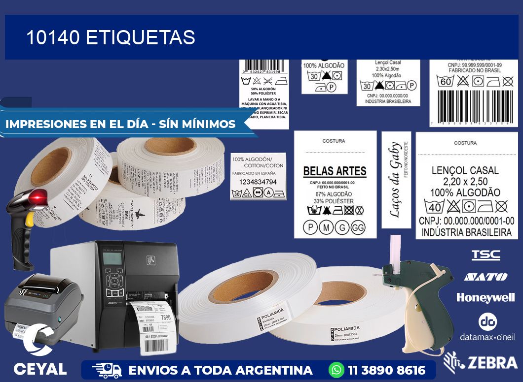 10140 ETIQUETAS