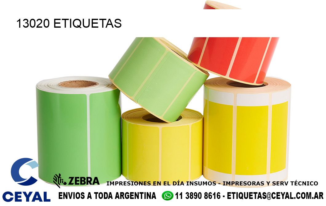 13020 ETIQUETAS