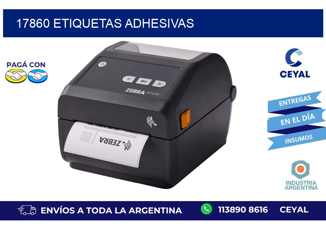 17860 ETIQUETAS ADHESIVAS