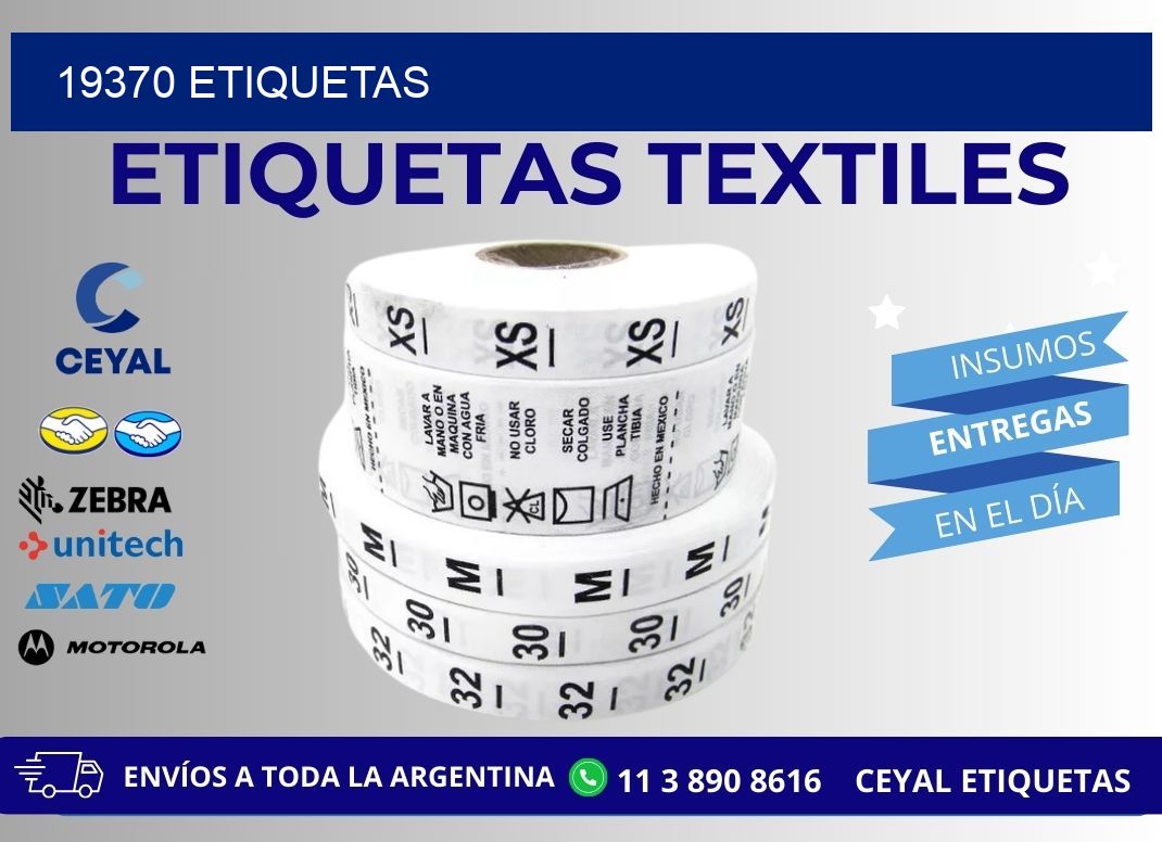 19370 ETIQUETAS