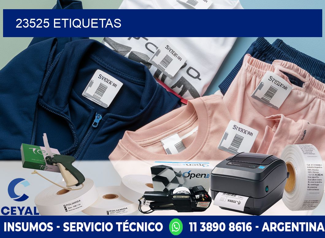 23525 ETIQUETAS
