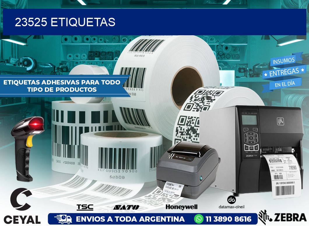 23525 ETIQUETAS