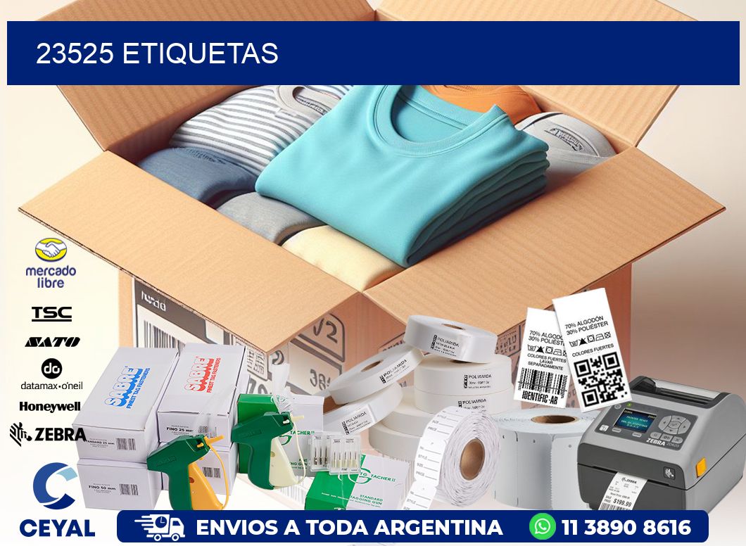 23525 ETIQUETAS