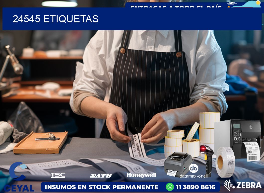 24545 ETIQUETAS