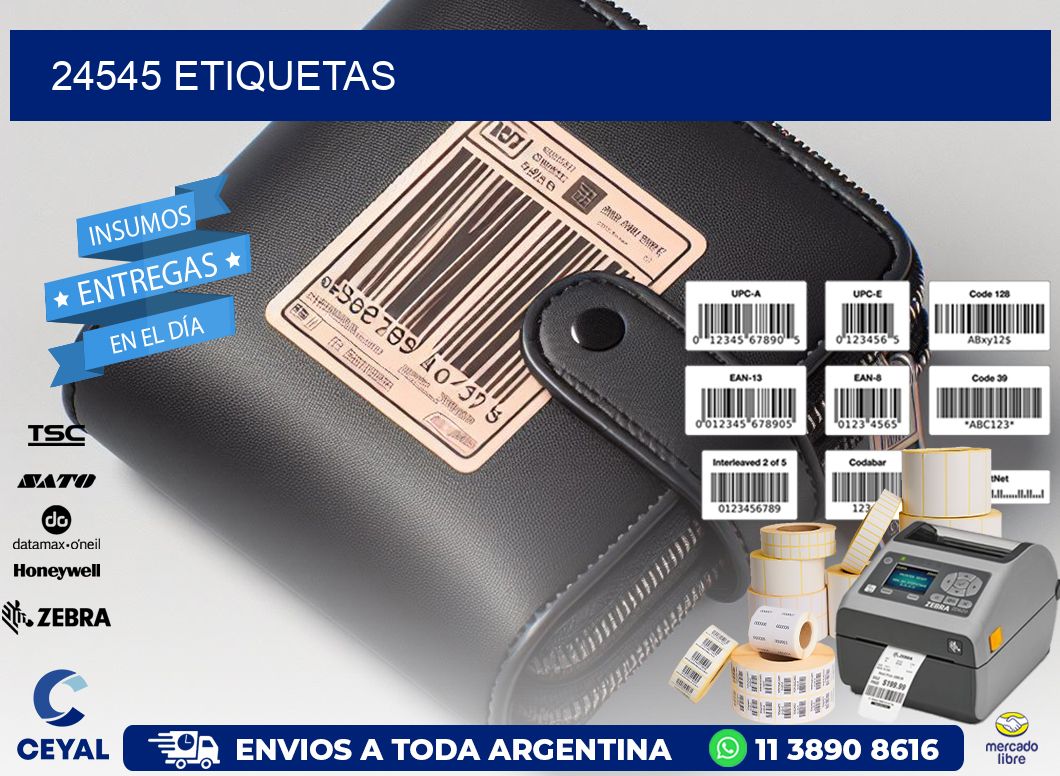 24545 ETIQUETAS
