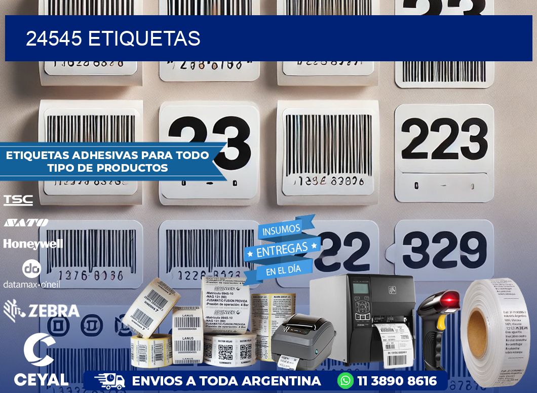 24545 ETIQUETAS