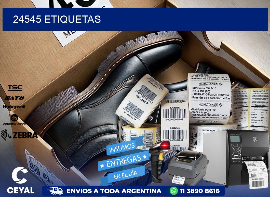24545 ETIQUETAS