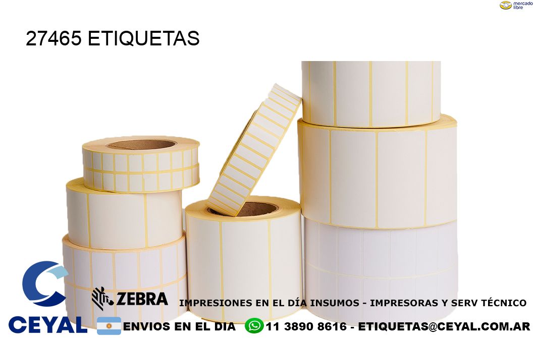 27465 ETIQUETAS