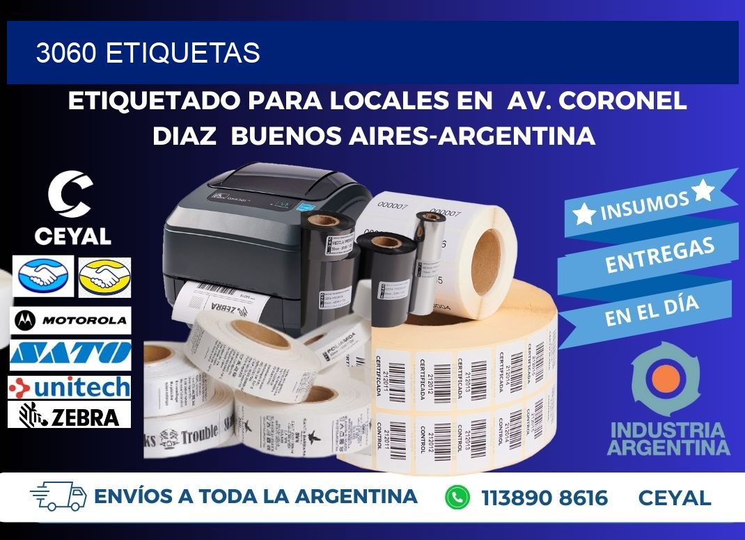 3060 ETIQUETAS