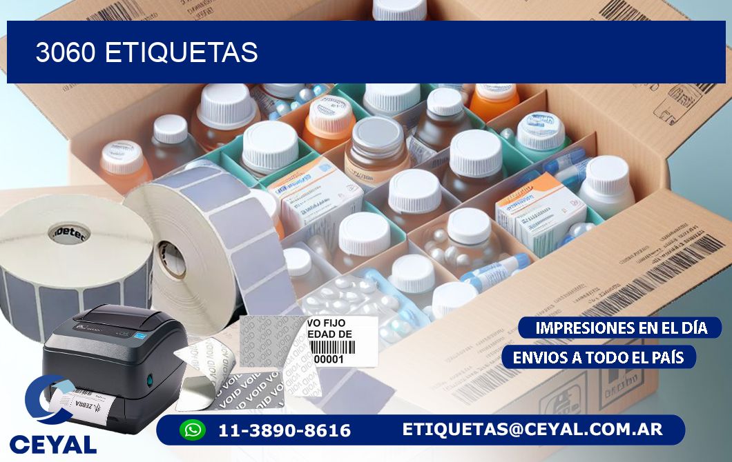 3060 ETIQUETAS