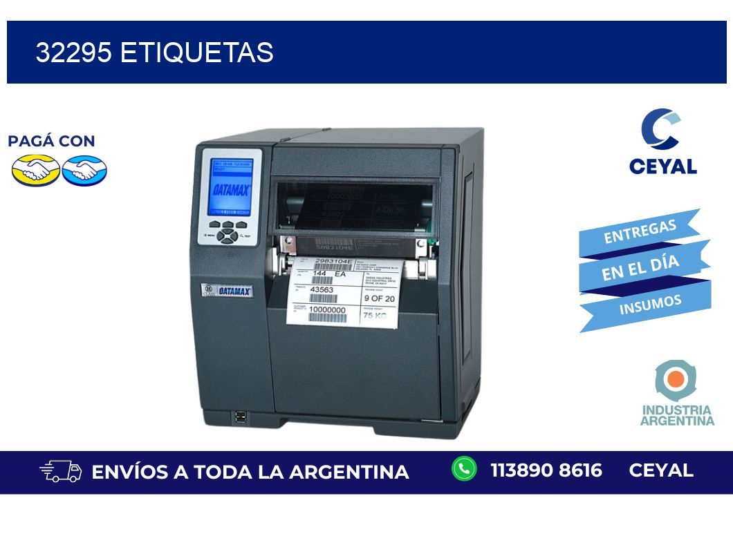 32295 ETIQUETAS