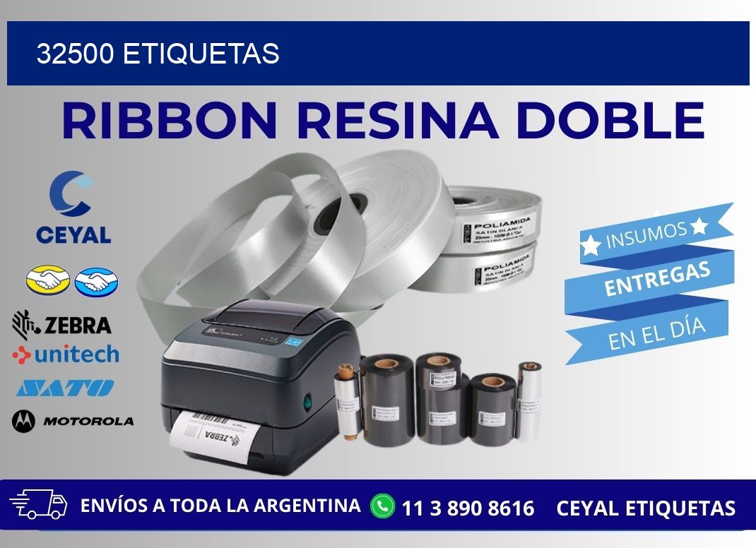 32500 ETIQUETAS