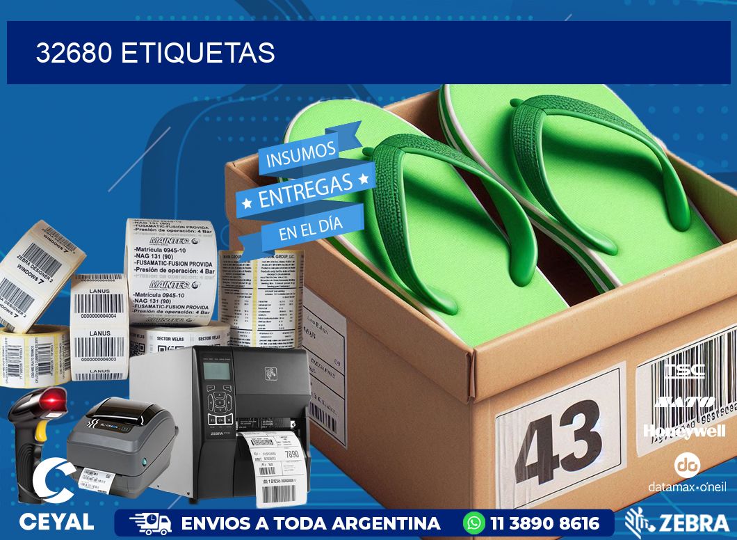 32680 ETIQUETAS