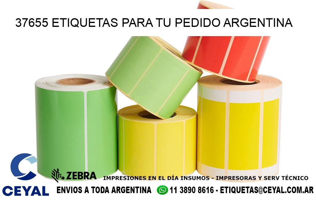 37655 ETIQUETAS PARA TU PEDIDO ARGENTINA