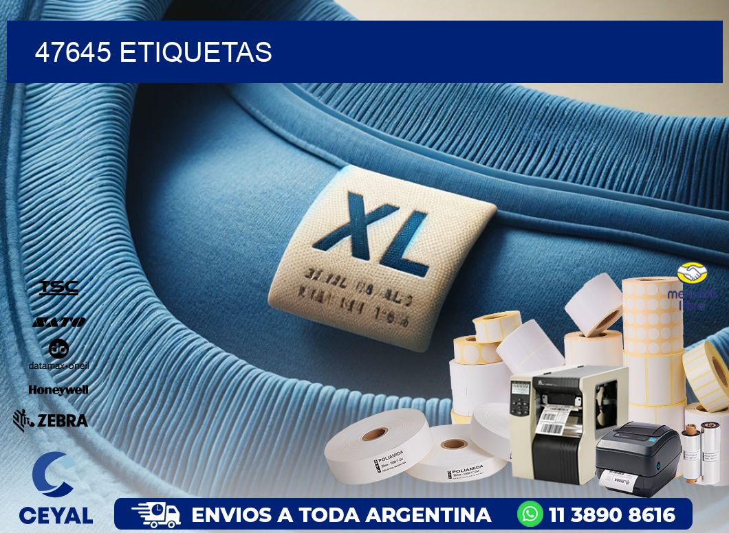 47645 ETIQUETAS