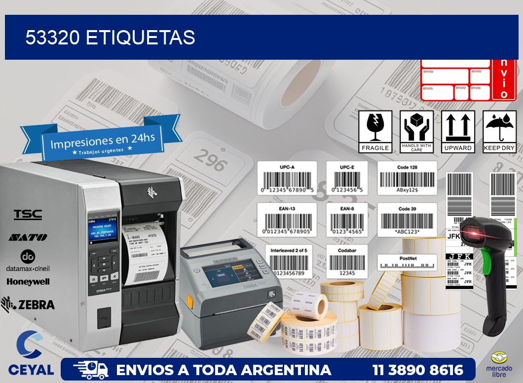 53320 ETIQUETAS