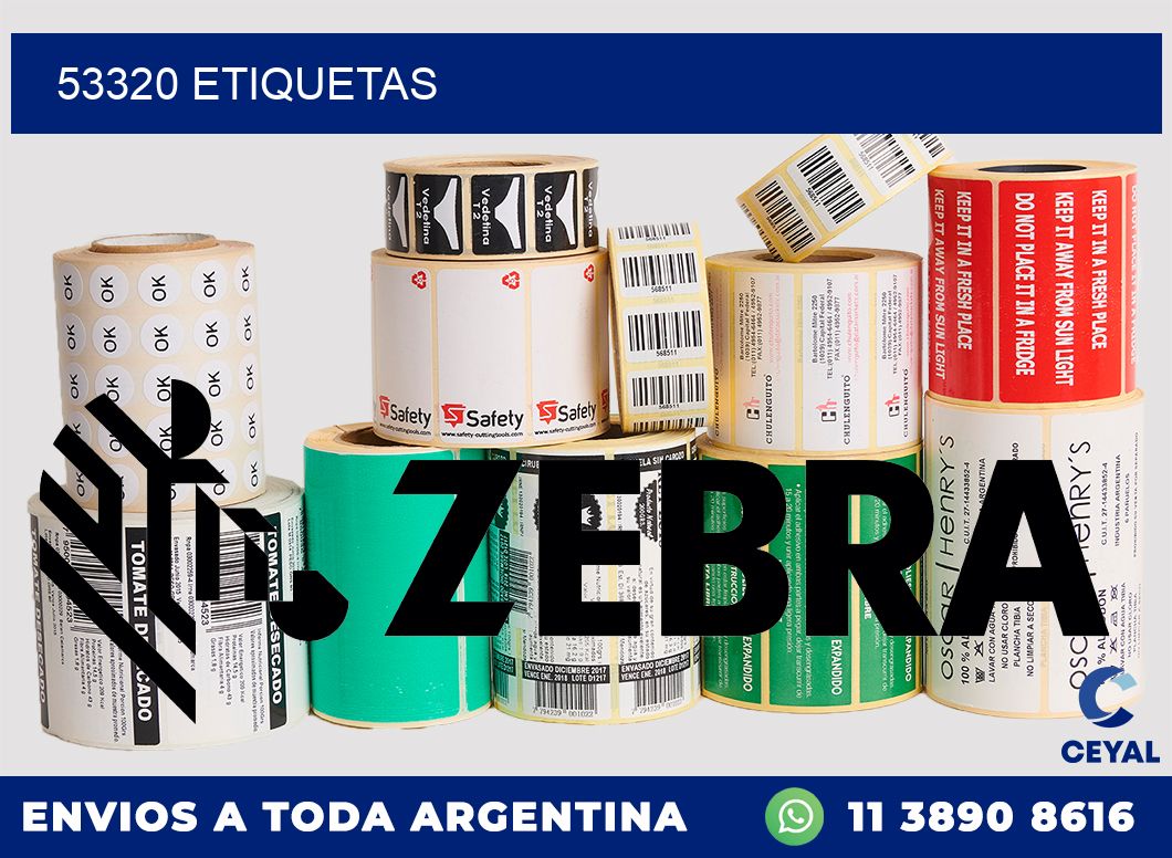 53320 ETIQUETAS