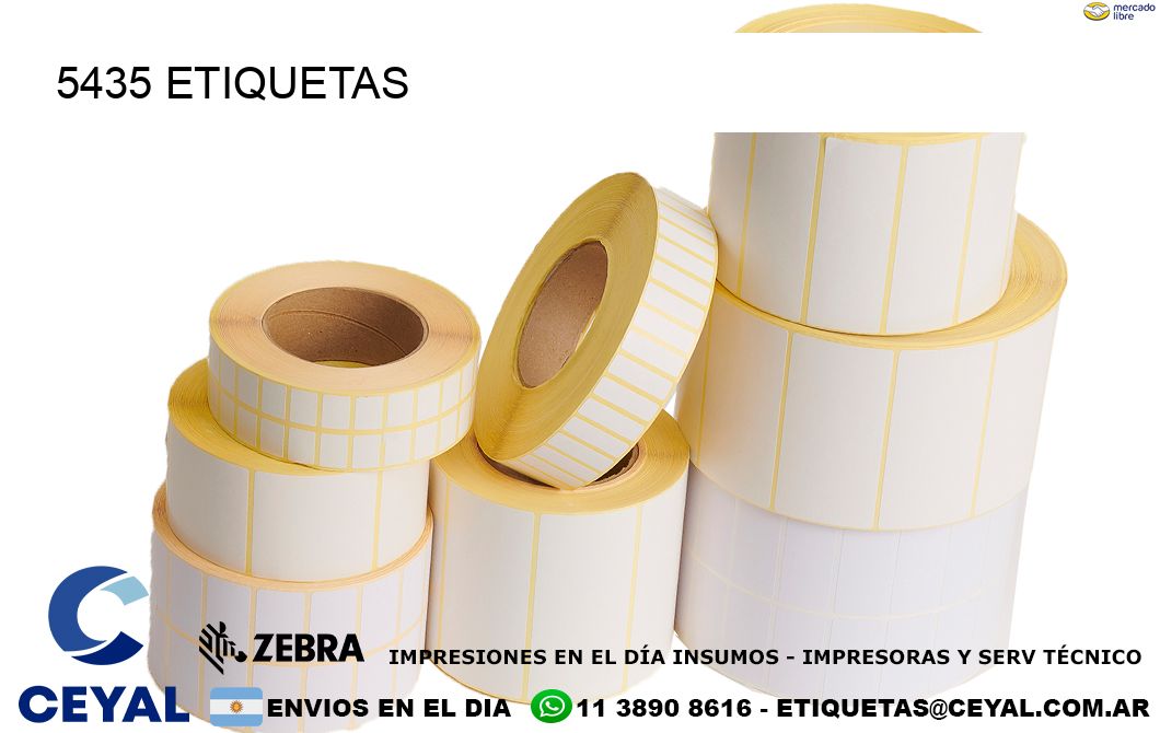 5435 ETIQUETAS