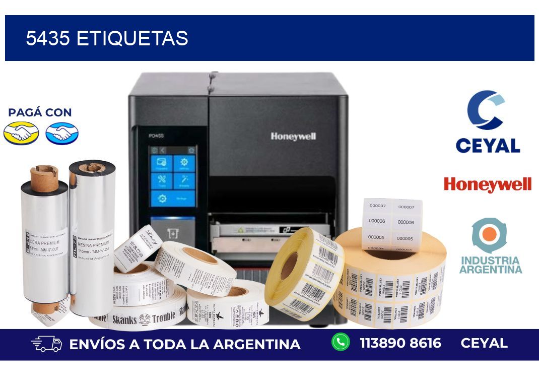 5435 ETIQUETAS