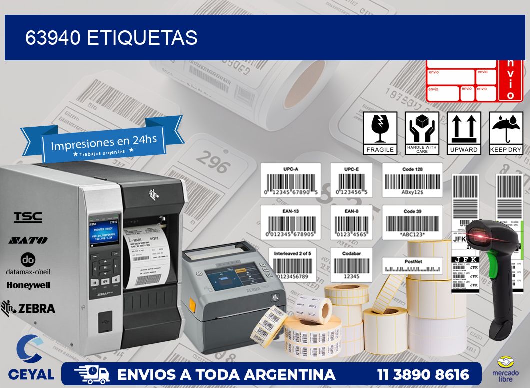 63940 ETIQUETAS