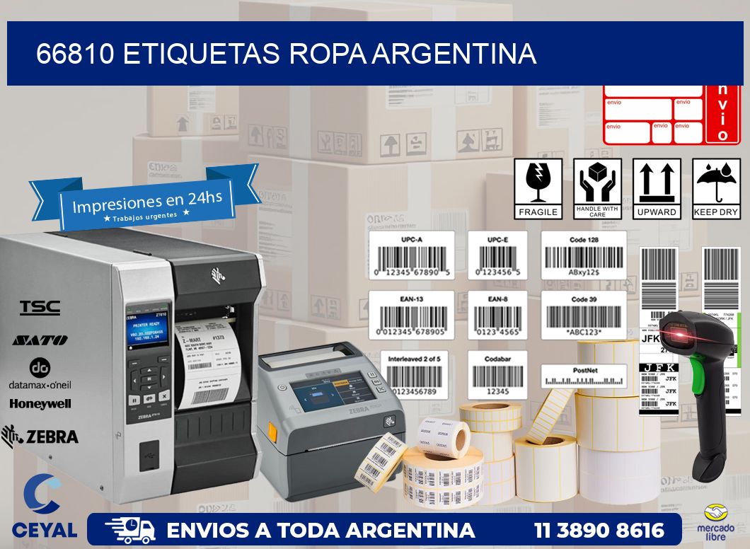 66810 ETIQUETAS ROPA ARGENTINA