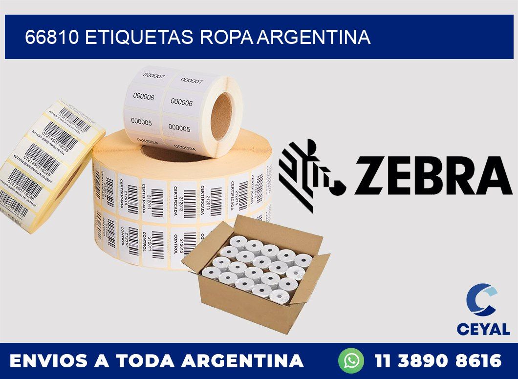66810 ETIQUETAS ROPA ARGENTINA