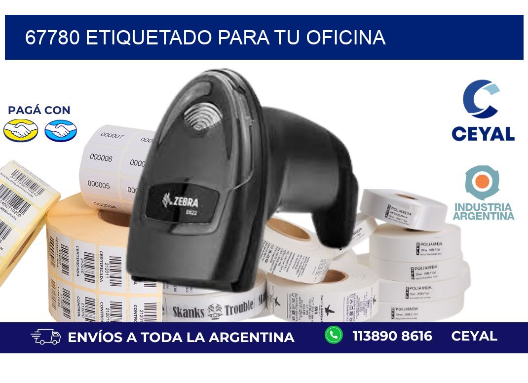 67780 ETIQUETADO PARA TU OFICINA