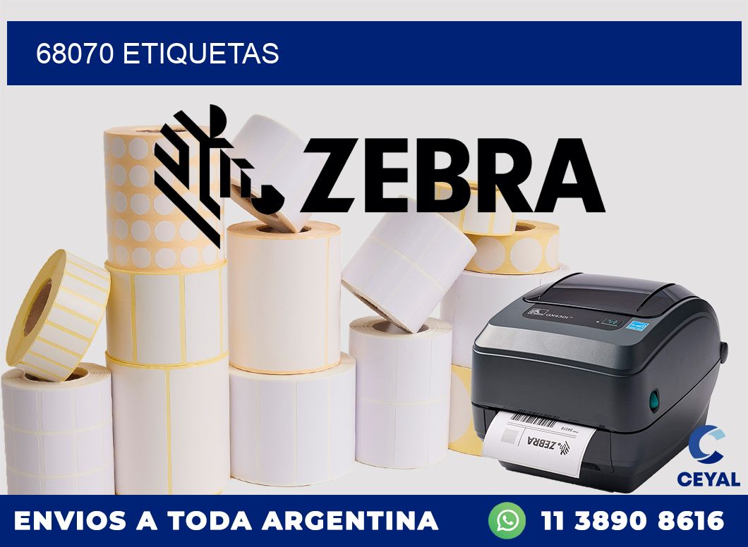 68070 ETIQUETAS