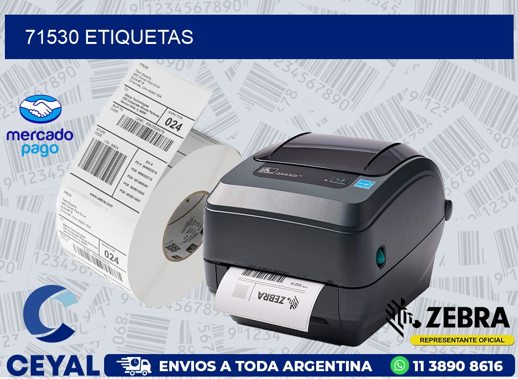 71530 ETIQUETAS