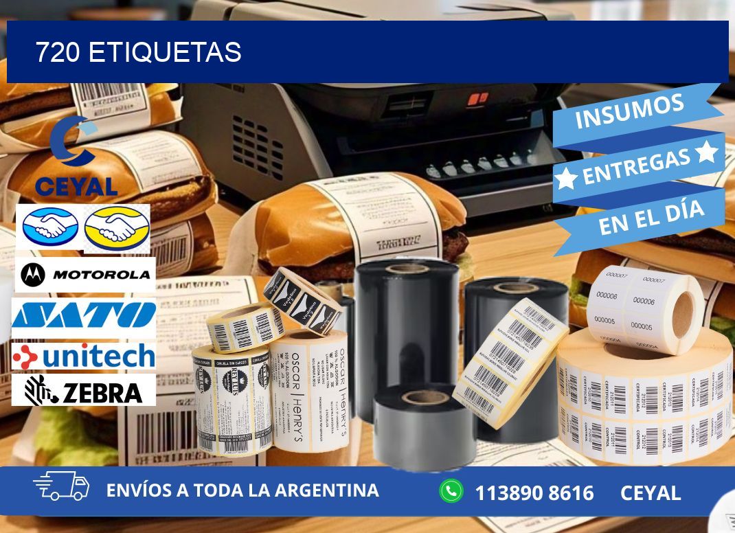 720 ETIQUETAS