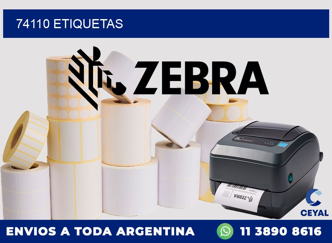 74110 ETIQUETAS