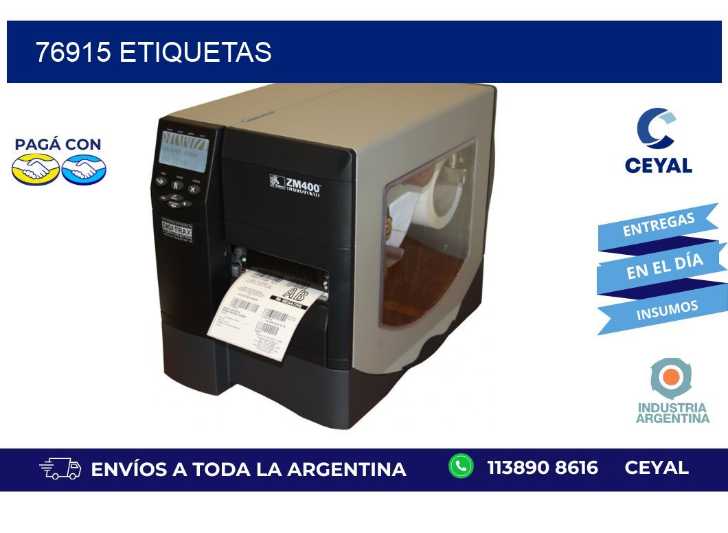 76915 ETIQUETAS