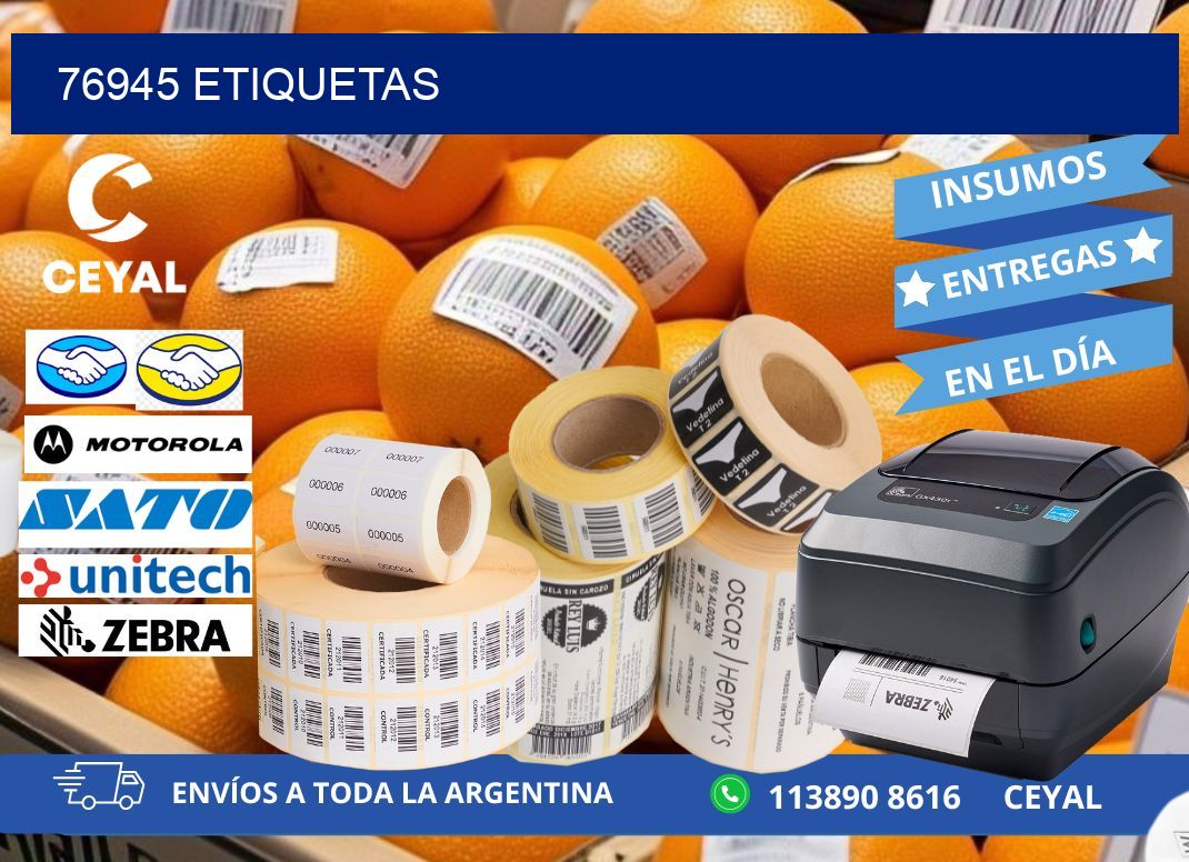 76945 ETIQUETAS