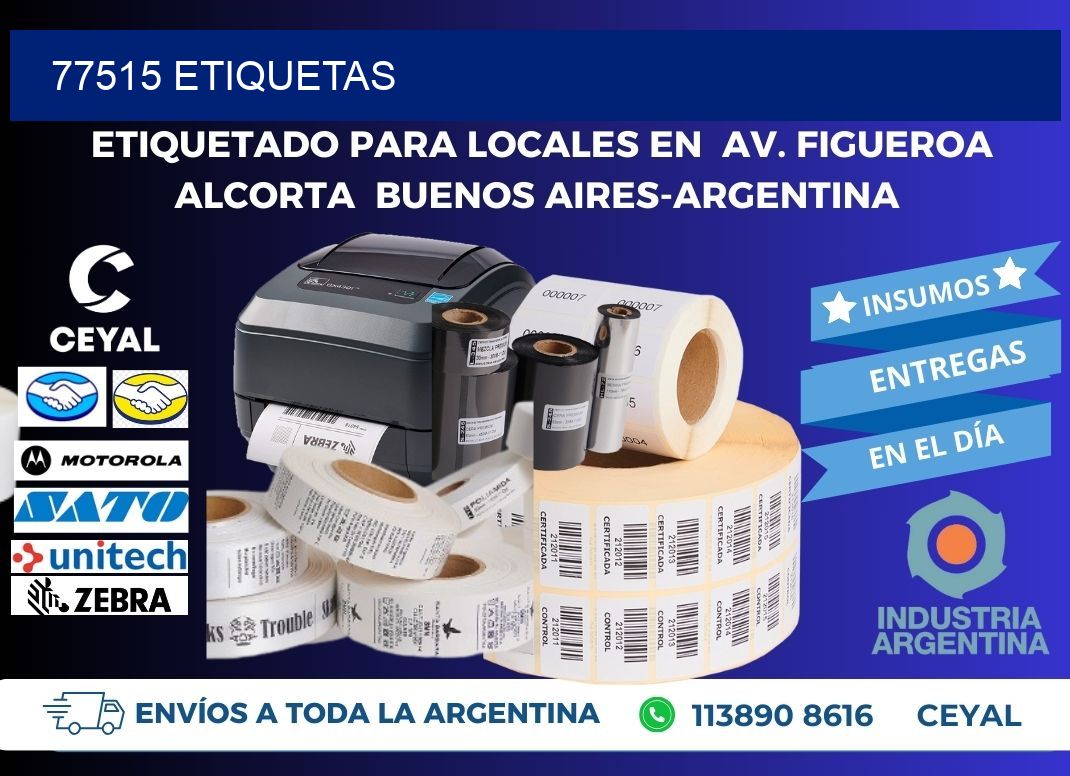 77515 ETIQUETAS
