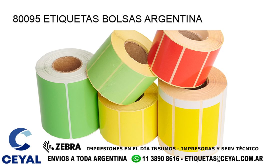80095 ETIQUETAS BOLSAS ARGENTINA