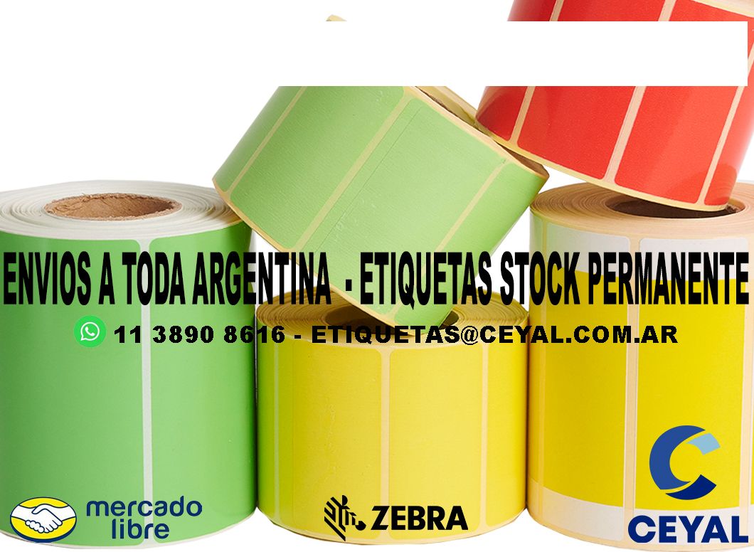 83340 ETIQUETAS BOLSAS ARGENTINA