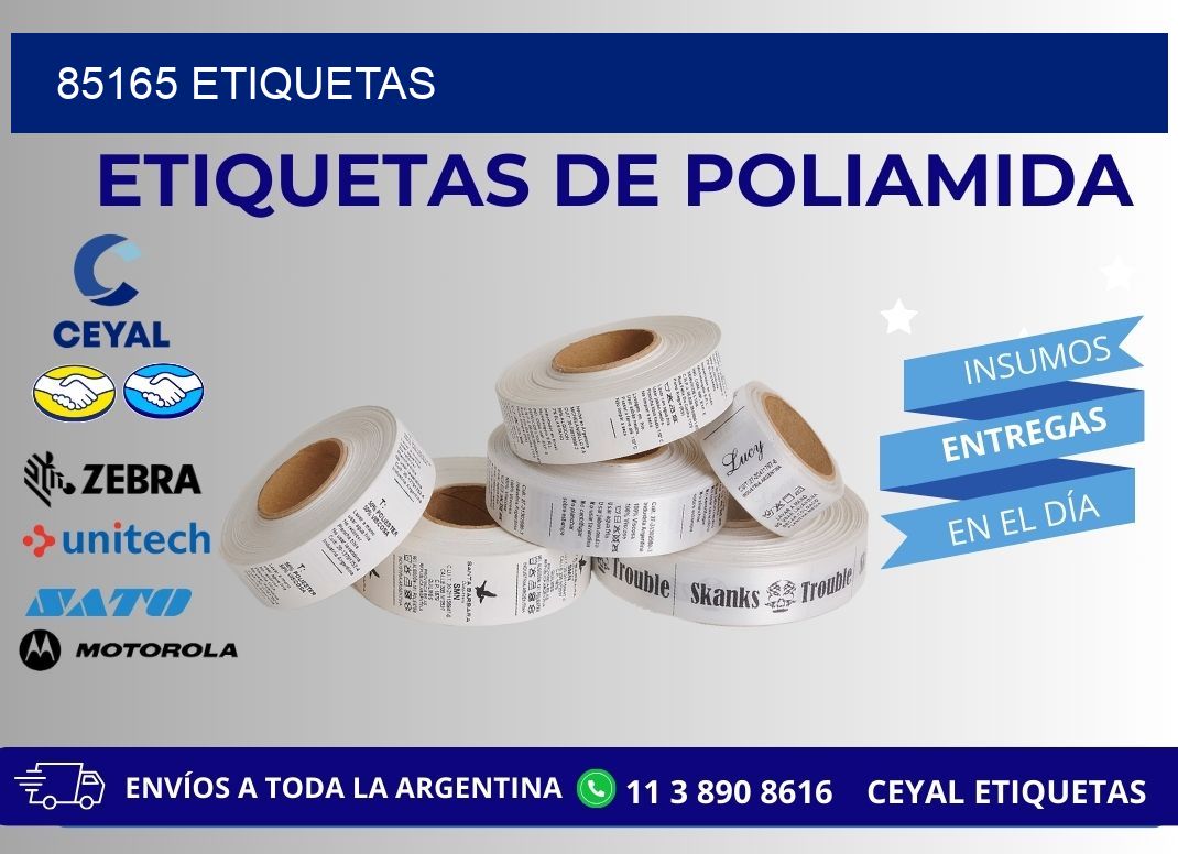 85165 ETIQUETAS