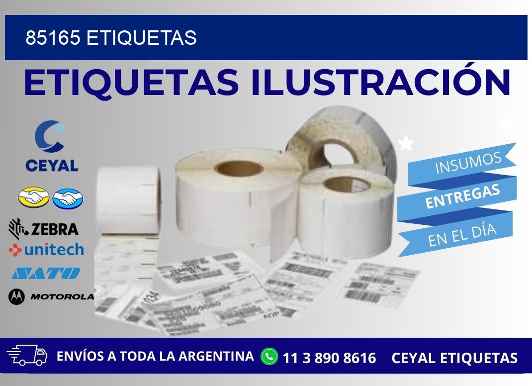 85165 ETIQUETAS
