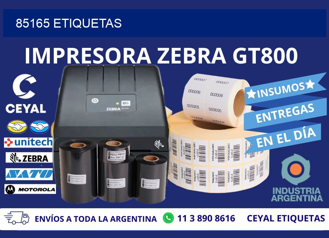 85165 ETIQUETAS