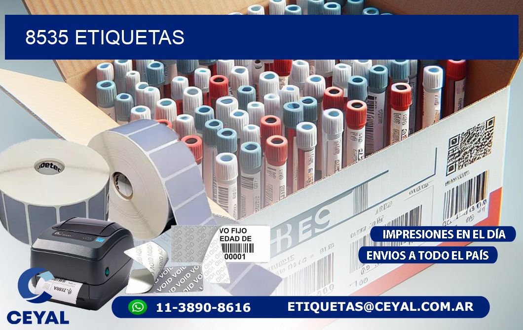 8535 ETIQUETAS