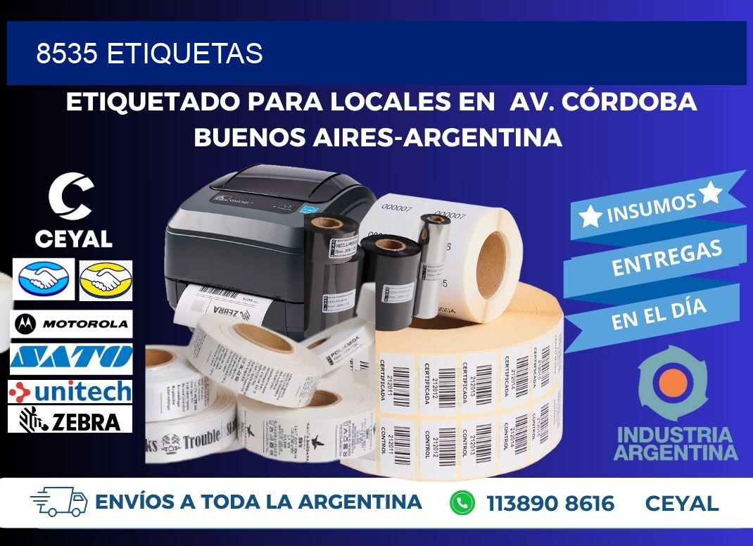 8535 ETIQUETAS