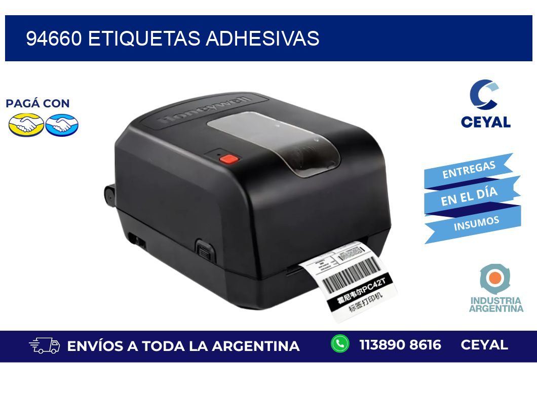 94660 ETIQUETAS ADHESIVAS
