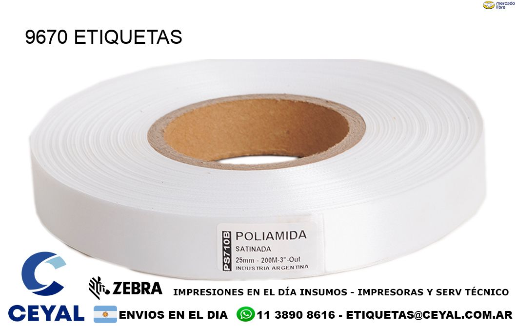 9670 ETIQUETAS