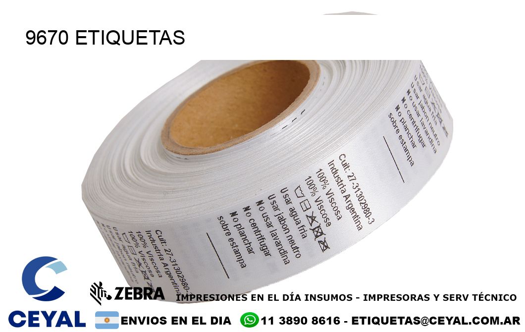 9670 ETIQUETAS