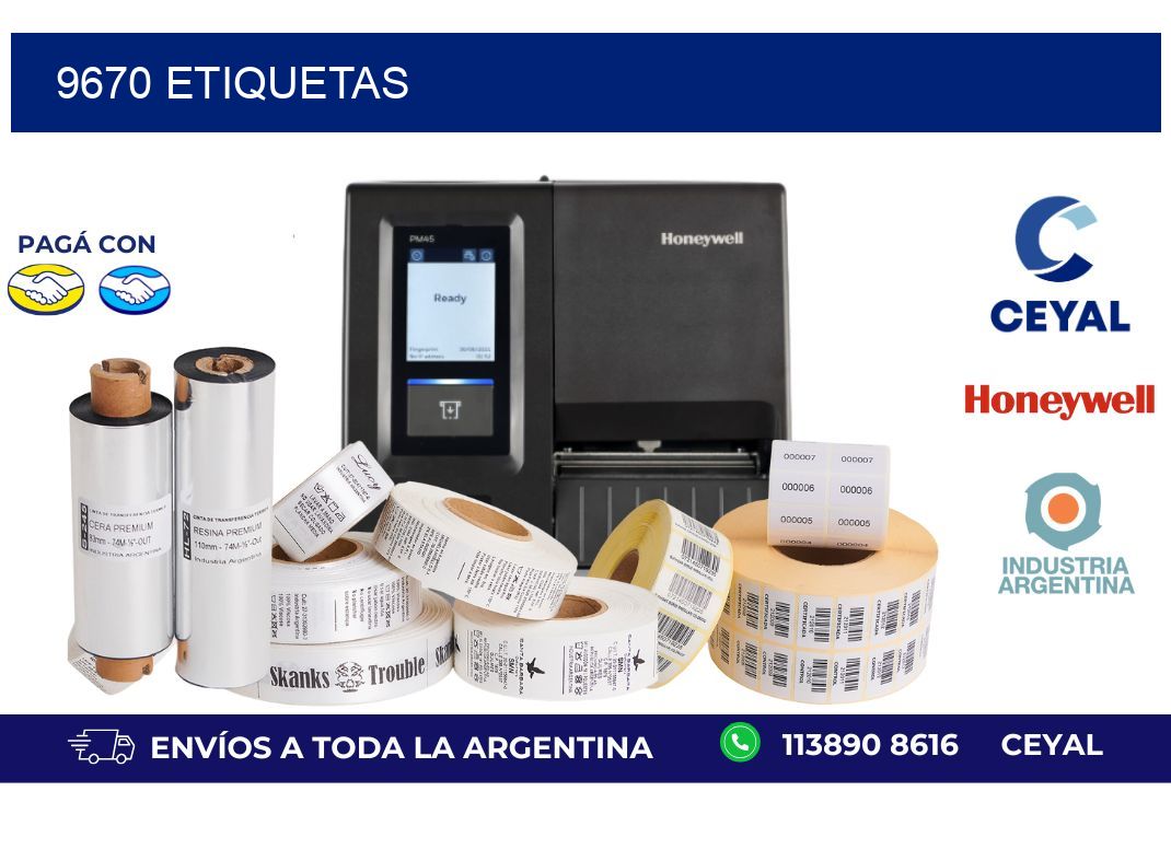 9670 ETIQUETAS