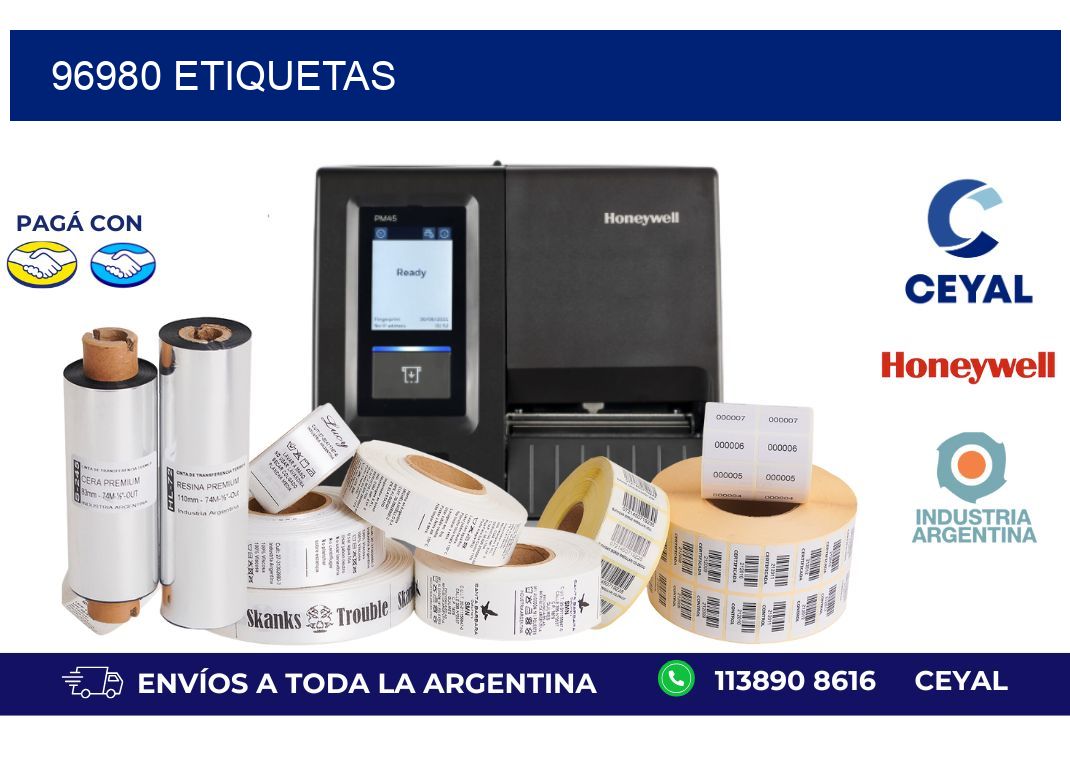 96980 ETIQUETAS